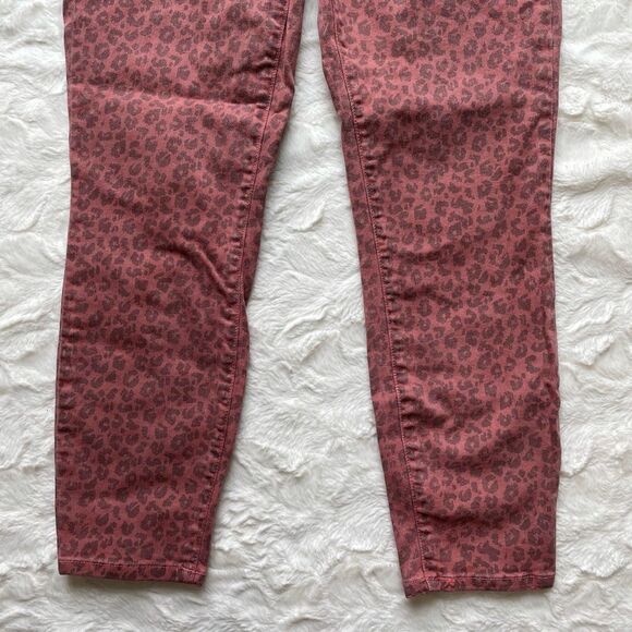 NYDJ Ami Skinny Leopard Print Denim Jeans - Women’s 0P - Picture 5 of 9